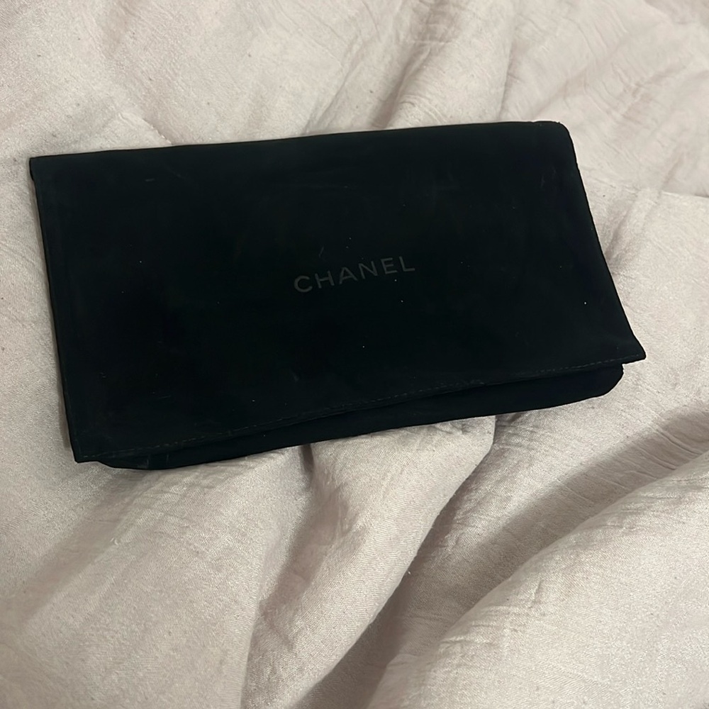 RARE CHANEL SUEDE DUST COVER